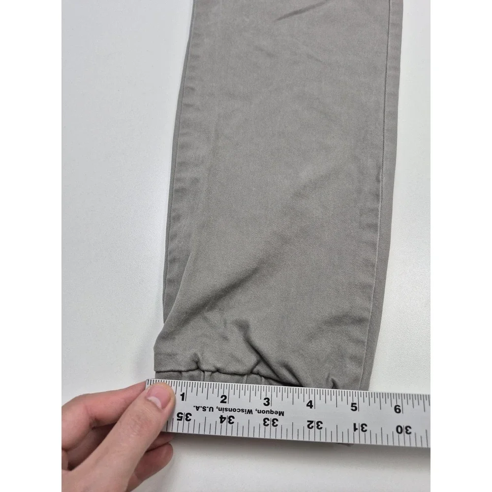Wowie Men's Jogger Pants Gray Southwestern Trim Elastic Waist Large